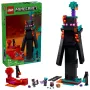Juguete de construcción LEGO Minecraft Set 21279 Der Enderman-Turm, 867 piezas, 2 minifiguras, 450 mm de altura