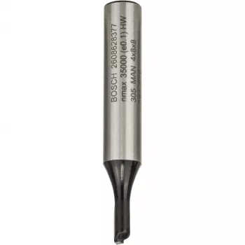 Fresa recta Bosch 2 608 628 377 longitud 51 mm longitud de trabajo 8 mm