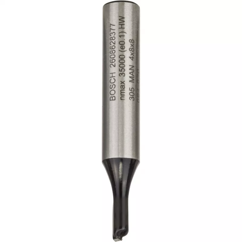 Fresa recta Bosch 2 608 628 377 longitud 51 mm longitud de trabajo 8 mm
