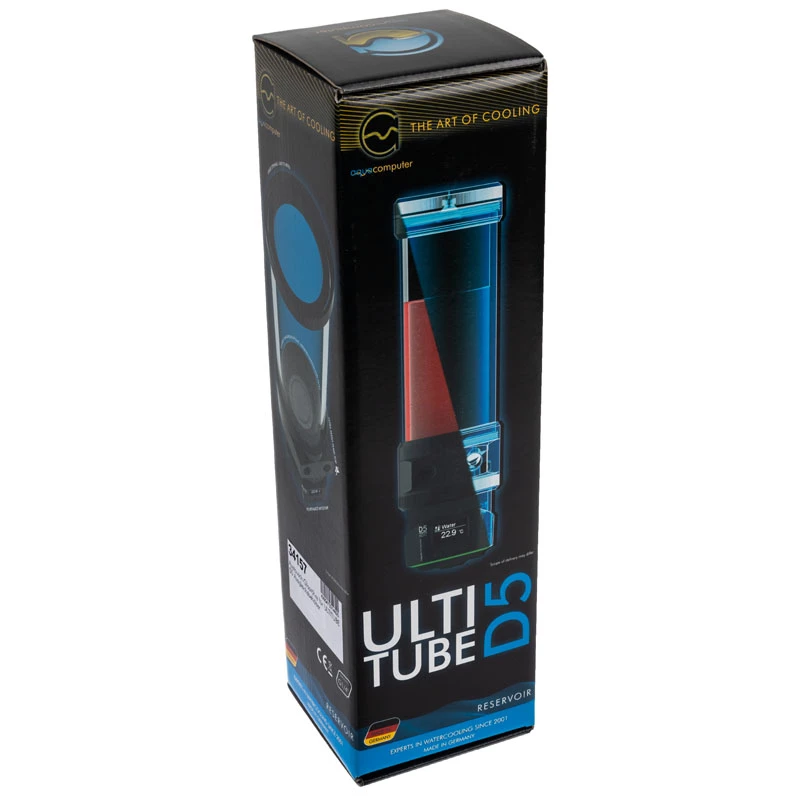 Tubo de cristal de repuesto para depósito de compensación ULTITUBE 50 de Aqua-Computer (34157)