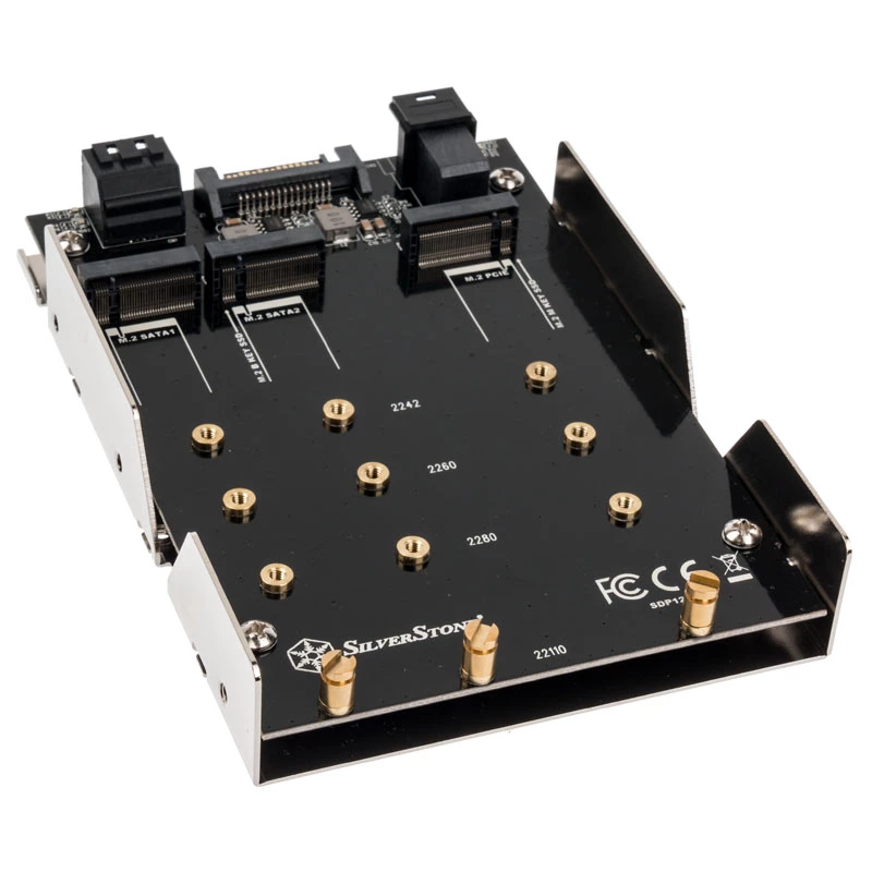 SilverStone SST-SDP12 adaptador de bahía de 3,5