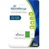 MediaRange - Unidad flash USB - 32 GB - USB 2.0 - Blanco, Verde (MR973)