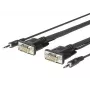 Vivolink PROVGAMCS1.8 adaptador de cable de vídeo 1,8 m VGA (D-Sub) + 3,5 mm negro