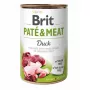 BRIT Pate&Meat Adult Duck - Alimento húmedo para perros - 400 g