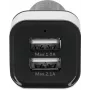 Cargador de coche TECHNISAT CARCHARGER DUAL USB CE – conexiones USB duales para la alimentación del vehículo
