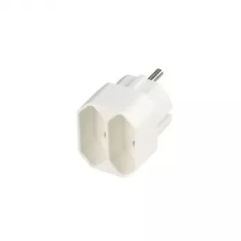 REV Enchufe doble euro 512710777, blanco