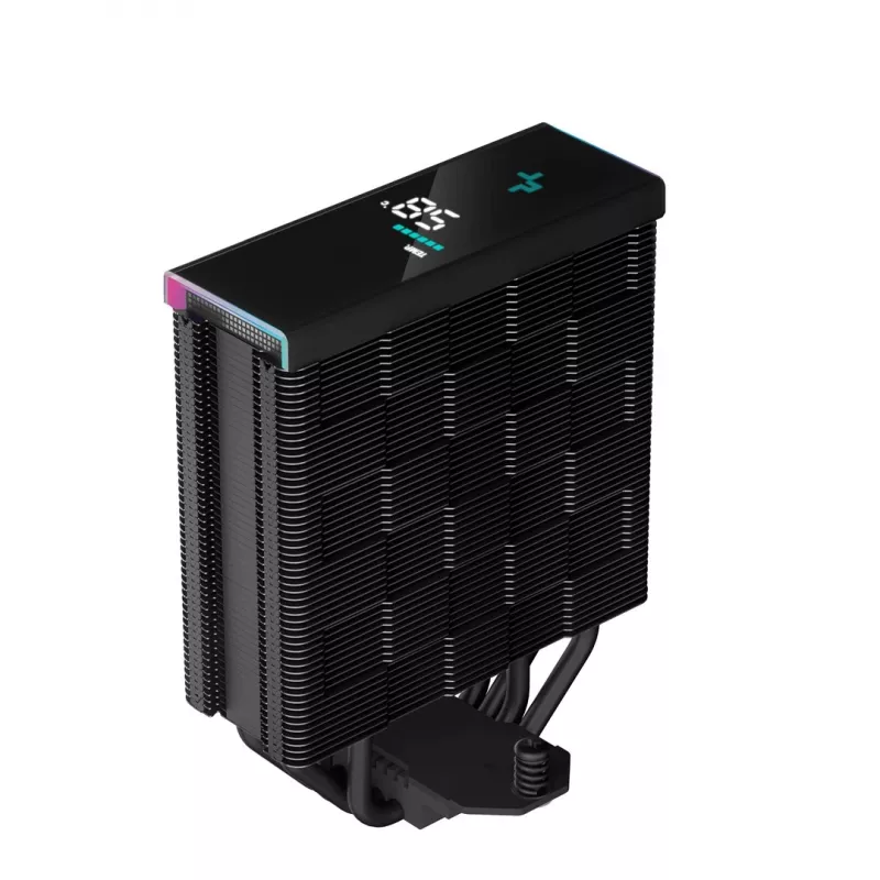 Disipador de aire para procesador DeepCool AK400 DIGITAL 12 cm Negro 1 unidad