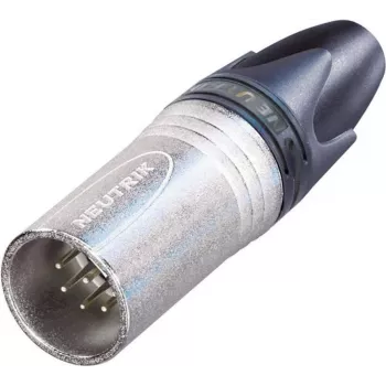 Conector XLR Neutrik, recto, número de polos: 7, plateado NC7MXX 1 ud. (NC7MXX)