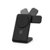 Cargador de interior Crong CRG-MSPS-BLK Smartwatch Negro Lightning USB Inalámbrico