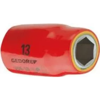 Vaso de impacto Gedore 6123080 profundidad 29 mm altura 29 mm peso 73 g