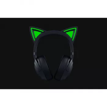 Auriculares Razer Kraken Kitty V2 BT — Bluetooth inalámbrico, circumaurales, diadema, 20–20000 Hz, 325 g, negro