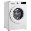 LG | Lavadora | F2WR508SWW | Clase de eficiencia energética A-10% | Carga frontal | Capacidad de lavado 8 kg | 1200 rpm | Profundidad 47,5 cm | Anchura 60 cm | Pantalla | LED | Función vapor