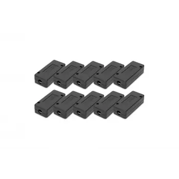 Toma de red Digitus CAT 7 10 unidades negro