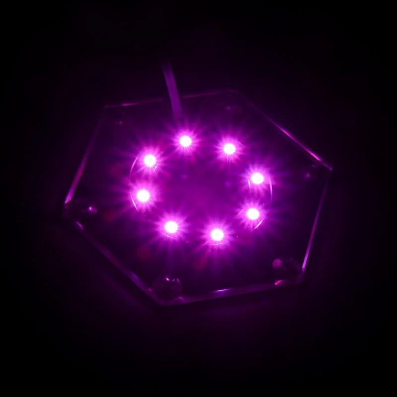 Bitspower Hexagon BP-WTHU-RGB kit de montaje del complemento RGB del depósito de agua