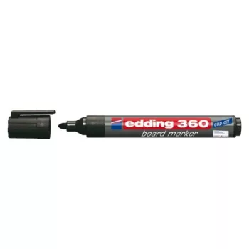 Rotulador Edding e-360 negro 1 ud. colores de escritura negro