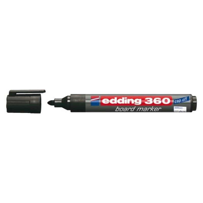 Rotulador Edding e-360 negro 1 ud. colores de escritura negro