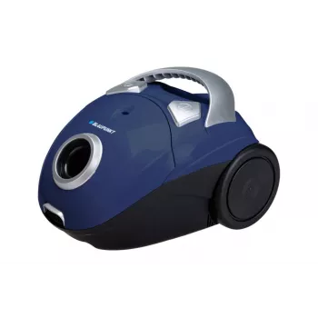 Aspirador de cilindro BLAUPUNKT VCB202 AGDBLVC053 — 700 W, bolsa de 2 L, tubo telescópico de metal, cable de 4,2 m, azul