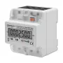 Medidor de energía electrónico trifásico QOLTEC 50900 400V LCD 4P