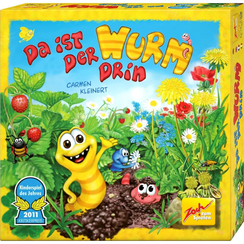 Da ist der Wurm drin, juego de mesa juego infantil del año 2011