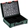 Organizador de herramientas Metabo metaBOX 100S Organizer – caja de almacenamiento modular para piezas pequeñas y accesorios
