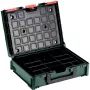 Organizador de herramientas Metabo metaBOX 100S Organizer – caja de almacenamiento modular para piezas pequeñas y accesorios