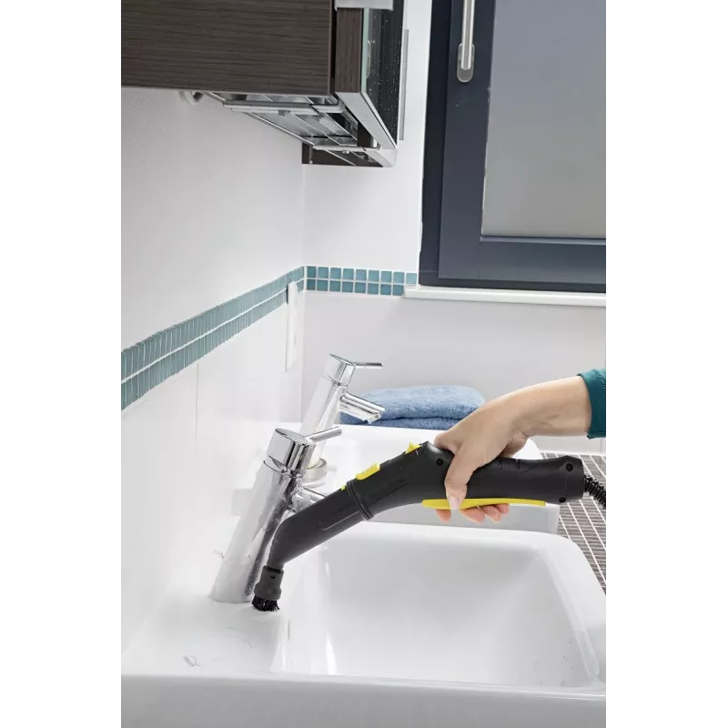 Set de cepillos Kärcher para limpiadores de vapor 2.863-264.0, cepillos redondos de plástico 26×26×40 mm, 4 unidades