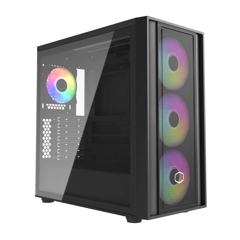 Caja de PC Cooler Master MasterBox 600 Sobremesa Negro