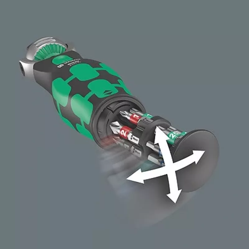 Wera 05004280001 llave de carraca 13 uds. negro, verde