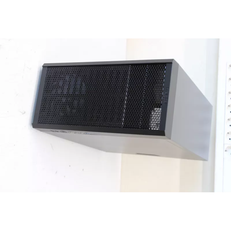 Carcasa Fractal Design Core 1000 USB 3.0 Negra Micro ATX — embalaje dañado, fuente de alimentación no incluida
