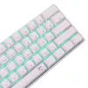 Teclado mecánico con cable White Shark Shinobi-2 (GK-004211) — distribución US, switches Red, blanco
