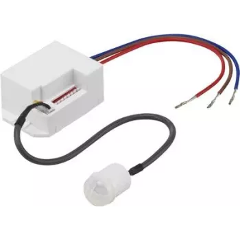 Renkforce 1362990 Detector de movimiento PIR empotrable/de techo, 120 grados, relé, blanco, IP20