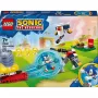 Juguete de construcción LEGO Sonic the Hedgehog 77001 Campfire Showdown Set de juego, 177 piezas, 1 minifigura, Edad 7+