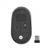 Manhattan ratón inalámbrico Performance III, negro, 1000 dpi, 2,4 GHz (hasta 10 m), USB, óptico, ambidiestro, tres botones con rueda de desplazamiento, receptor nano USB, pila AA (no incluida), base de baja fricción, tres años de garantía