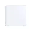 Caja de PC Montech X5M (W) Micro Tower, Blanco — Micro-ATX/Mini-ITX, compatible con fuentes ATX, 3x120 mm frontal, 1x120 mm trasero, 2 bahías de 3,5