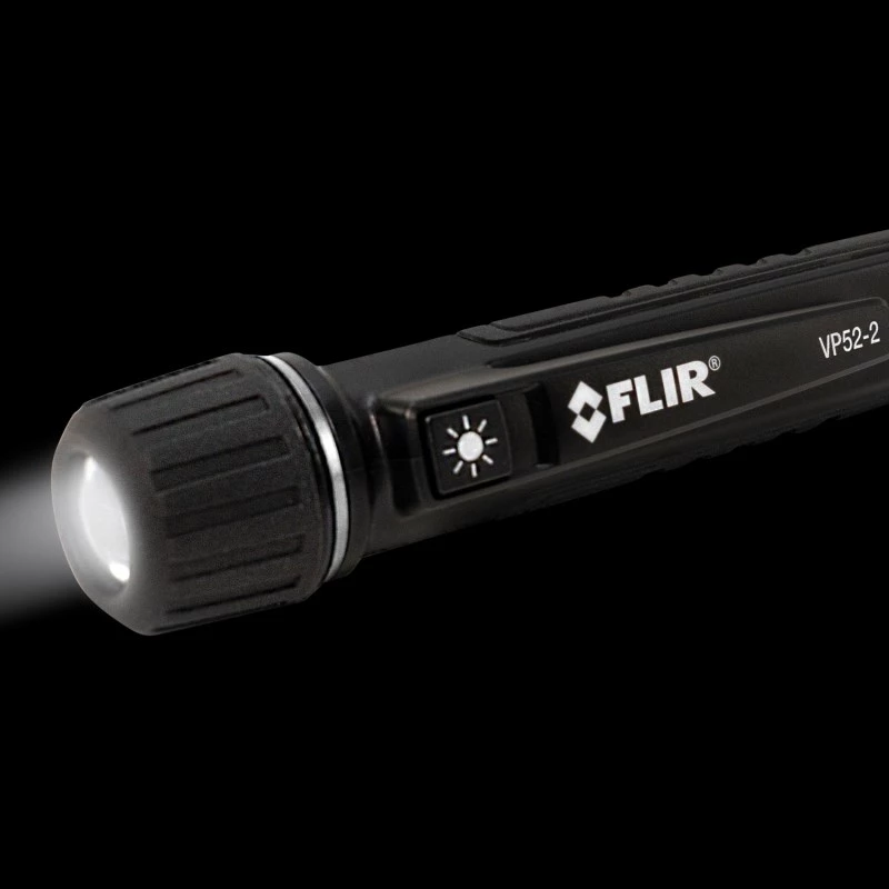 Comprobador de tensión sin contacto FLIR VP52-2 CAT IV 1000 V LED, vibración, acústico formato de bolsillo negro