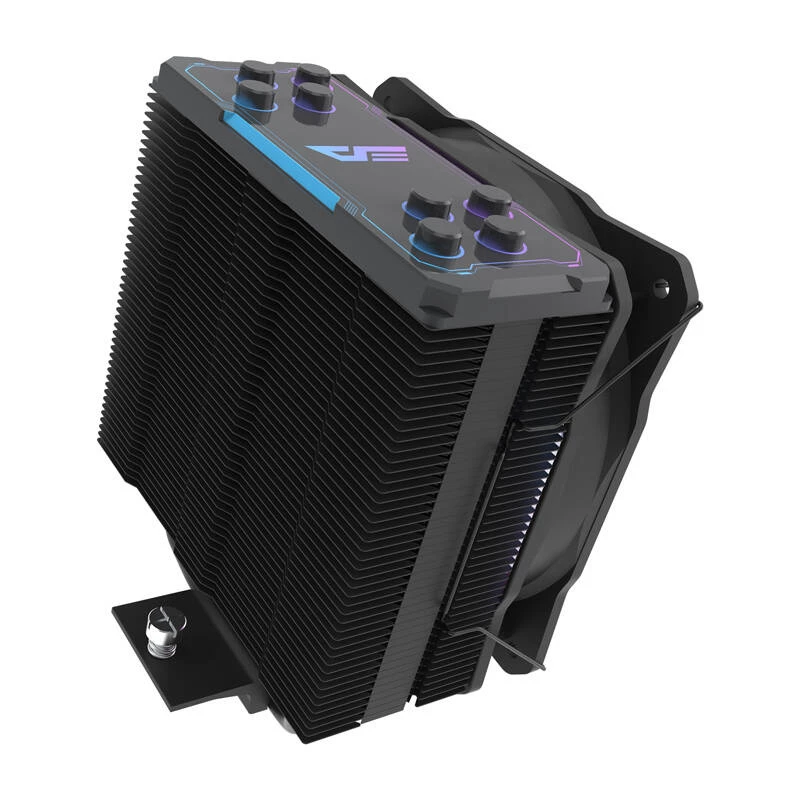 Radiador para ordenador Darkflash Z4 PRO MIST 240mm negro con iluminación RGB