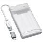Caja externa para disco duro GrauGear 2.5HDD/SSD USB 3.2 aluminio - caja para unidad - 2,5