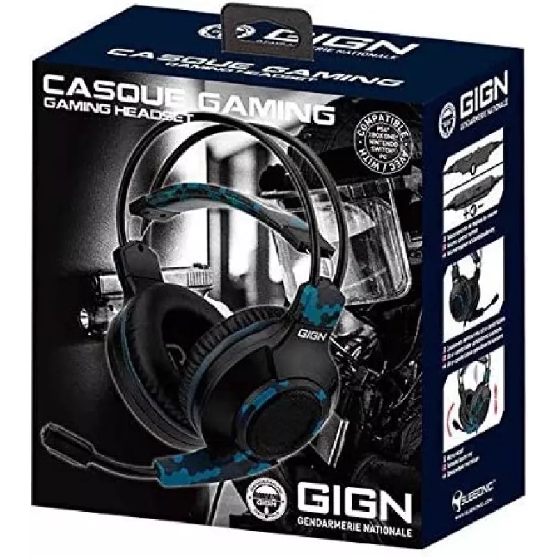 Auriculares Subsonic Tactics GIGN SA5580-G