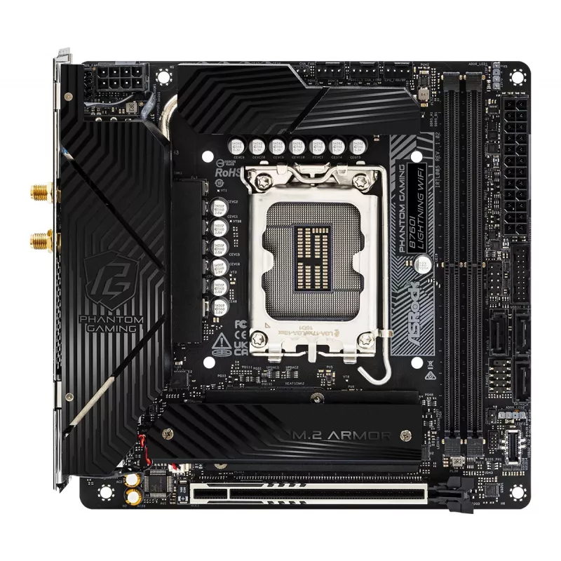 ASRock B760I Lightning WiFi DDR5 Mini-ITX LGA1700 placa base