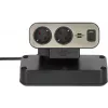 Regleta de enchufes Brennenstuhl 1153580200 2 m 10 tomas de corriente para interior negro plata