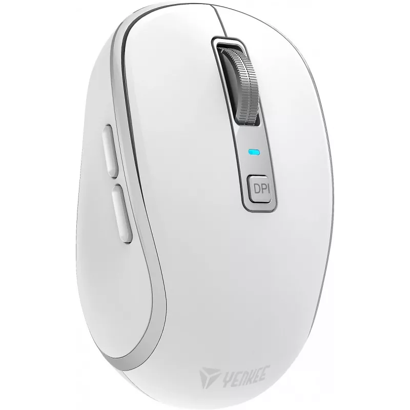 Ratón inalámbrico DUAL WiFi+Bluetooth, batería recargable, 5 botones