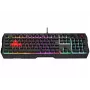 A4Tech Bloody B140N Teclado gaming con cable, de membrana, negro