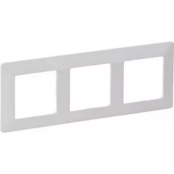 Legrand Valena Life marco 3 elementos Uw754003 (modelo 754003) para interruptores y tomas de corriente