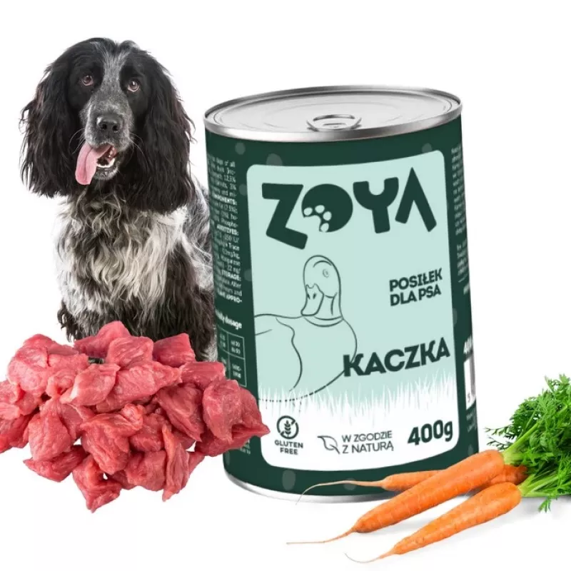 ZOYA Pato - Comida húmeda para perros - 400g