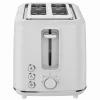 Tostadora eléctrica, blanca, 220-240V, 50-60Hz, 920-1080W, 2 ranuras, 3 modos, 7 niveles de tostado