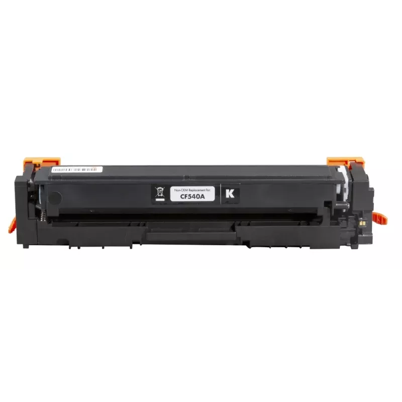 Cartucho compatible Static-Control HP n.º 203A negro 1,4K (CF540A)/Canon CRG-054K chip nuevo