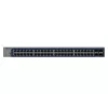 Switch Gigabit Ethernet gestionado Netgear GS752TX, 48x RJ-45 10/100/1000, soporte 10G, rack 1U, gris