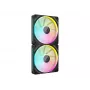 CORSAIR iCUE LINK LX140 RGB PWM ventilador de caja, 140 mm, ARGB, (2 uds.), negro