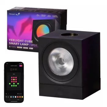 Panel de luz gaming YEELIGHT SMART CUBE LIGHT SPOT Base (YLFWD-0008) negro