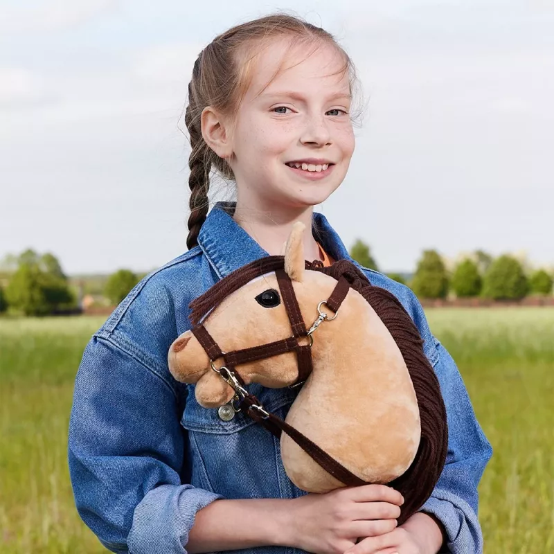 Caballo de palo HOPPIHORSE Hobby Horse A4 beige